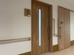 安全に配慮した廊下