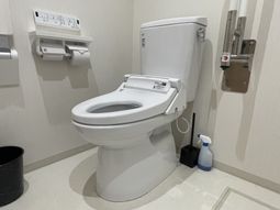 安全性に配慮したトイレ  