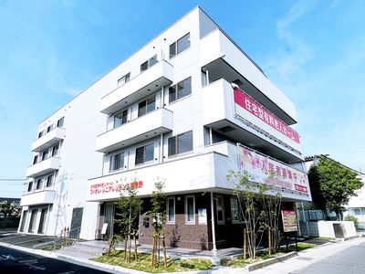 清潔感あふれる外観