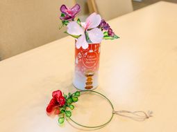 手作りデコレーションの一例