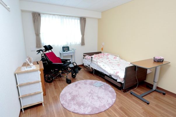 整った居室での勤務