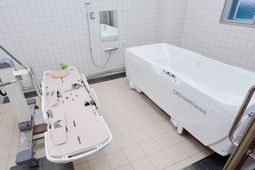 最新機器完備の浴室
