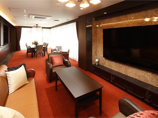 共用スペースの快適な居室