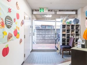 安全な出入口のエントランス  
