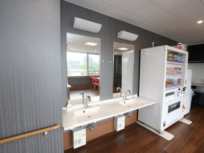 スタッフの休憩場所