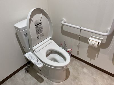 配慮されたトイレ設備