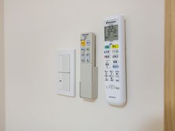 エアコン操作パネル
