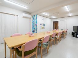 ゆったりした食堂