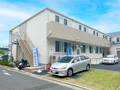 キレイな施設外観