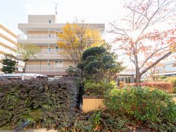 明るい建物の外観