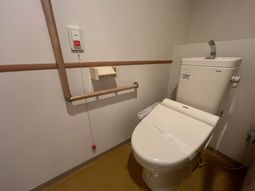 便利な設備のトイレ