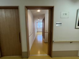明るい廊下