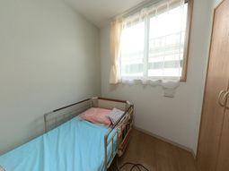快適な個別空間の居室  