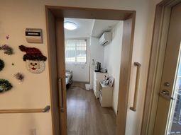 自然光が差し込む居室