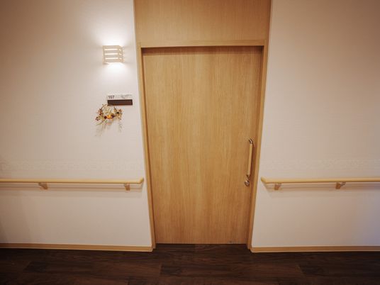 居心地の良い居室の入口