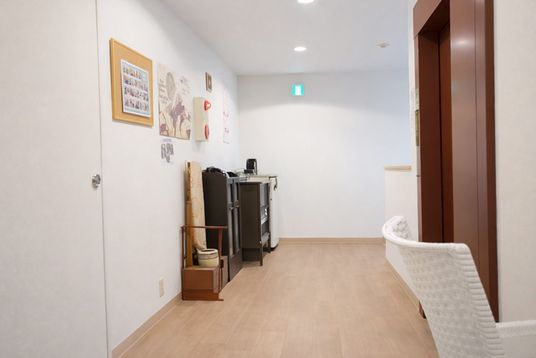広々とした廊下