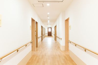 清潔感のある廊下