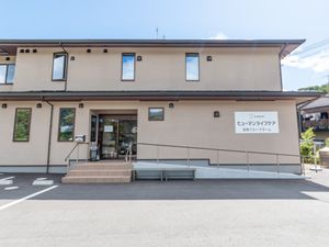 入りやすいエントランス
