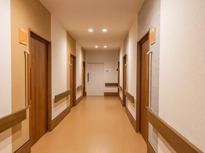 清潔な廊下の様子