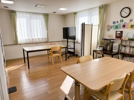 自然光のある室内