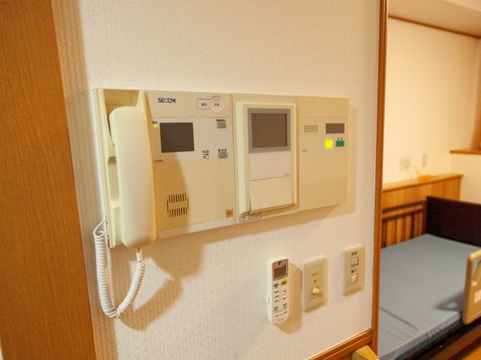 セキュリティ完備の居室