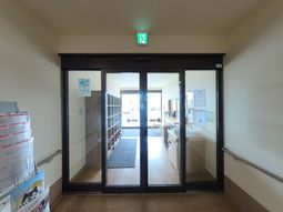 ゆとりのエントランス