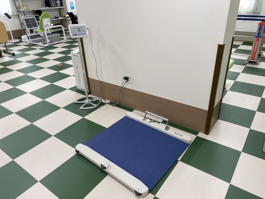 リハビリ用具のある空間