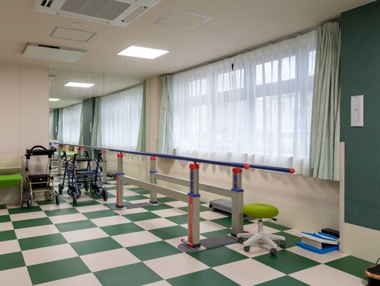 リハビリ施設の一角