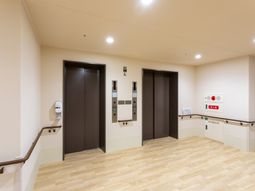 ゆったりとした廊下