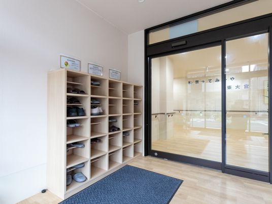 機能訓練室の入口