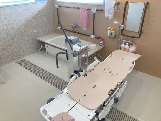 機能的な浴室設備