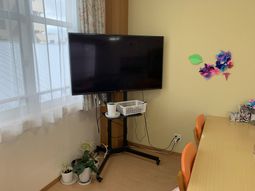 窓際の明るい部屋