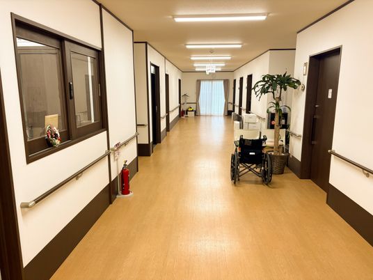 長い廊下