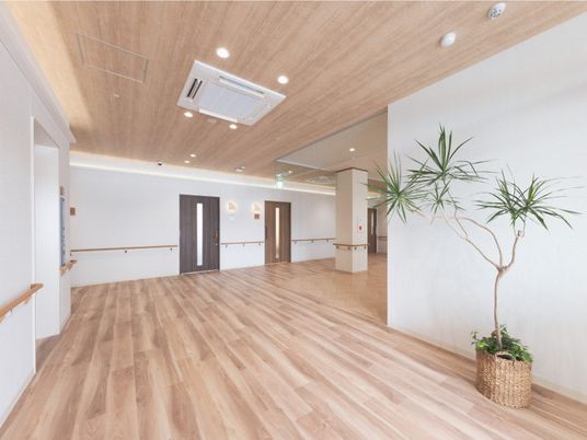 快適な職場の廊下