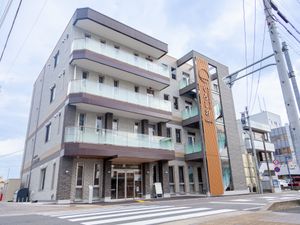 モダンな建物の外観