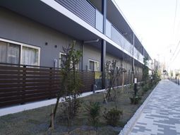 整備された居室の外観