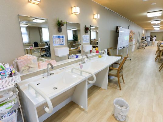 バリアフリー洗面スペース