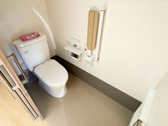 安全配慮のトイレ空間