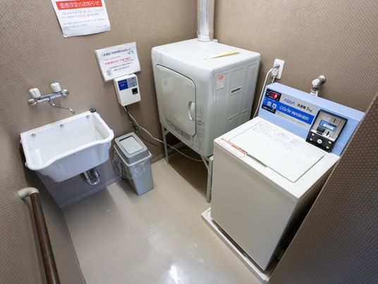 快適な洗濯設備の紹介