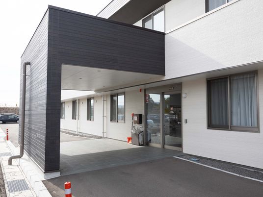 建物のエントランス