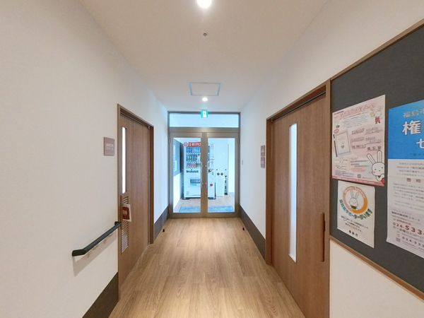 明るい廊下