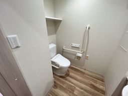 バリアフリーのトイレ