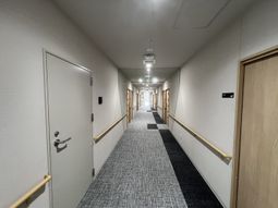 清潔感のある廊下