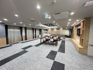 広々とした共有スペース
