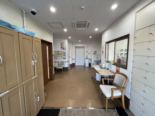 広々とした廊下