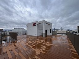 広々とした屋上