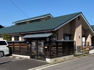 ゆったりとした住宅風景
