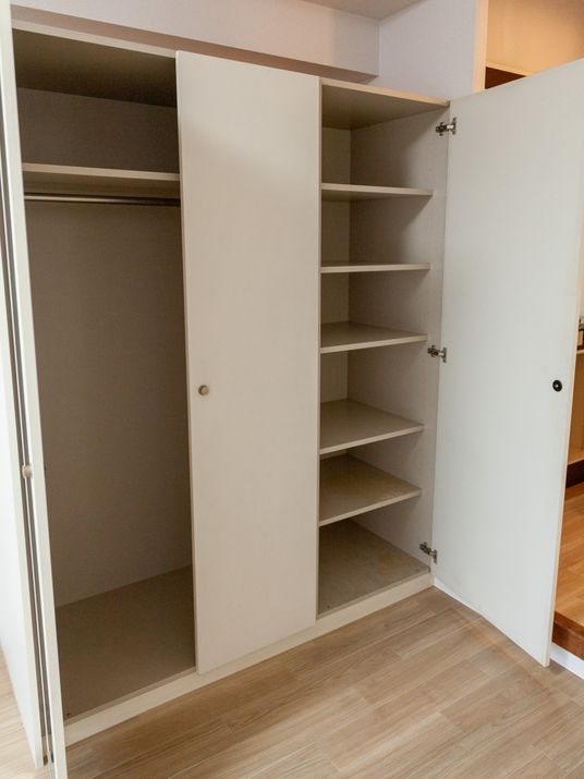 収納力のある棚