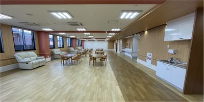 清潔感のある快適な食堂