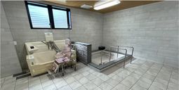 整った浴室の職場